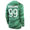 Oficiální Fotbalový Dres Brankářské s Dlouhý Rukáv Paris Saint-Germain 2023-24 Donnarumma 99 Domácí pro Muži